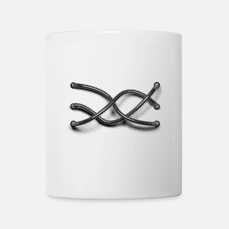 3D-Schläuche - Tasse - Weiß