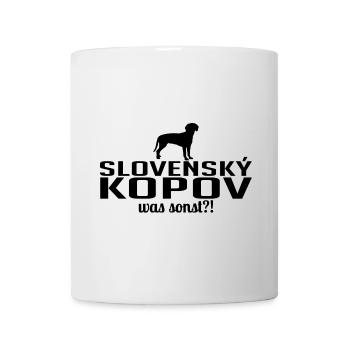 SLOVENSKY KOPOV what else dog talk Wilsigns - Mug - white - Front