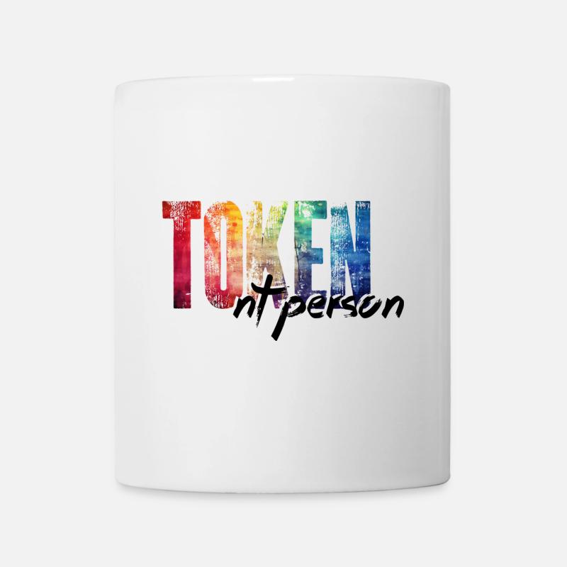 One is always neurotypical: the Token NT person! - Mug - white