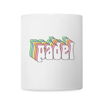 Raquette de padel Tennis Sport I Cadeau - Mug blanc - blanc - Devant