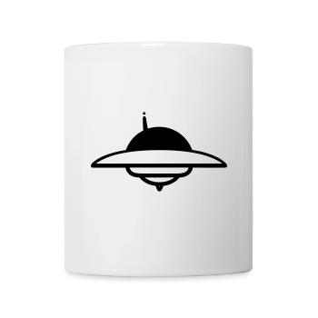 flying saucer - Mug - white - Front