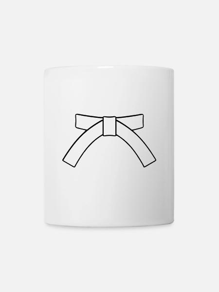 Gürtel - Tasse - Weiß
