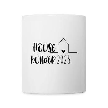 Housebuilder 2025 – Dream House Partnerlook House Construction - Mug - white - Front