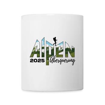 Alpenüberquerung Alpen Überquerung 2025 Wandern - Tasse - Weiß - Vorne