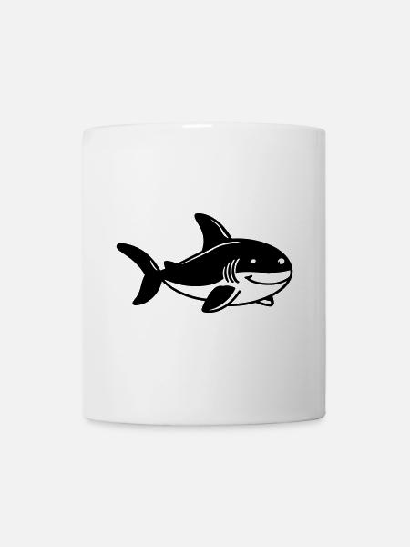 Hai - Tasse - Weiß