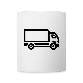 Camion - Mug blanc - blanc - Devant