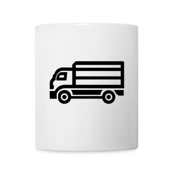 Camion - Mug blanc - blanc - Devant
