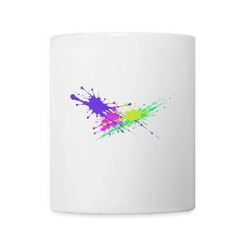 Paint Geburtstagsgeschenk Malerei - Tasse - Weiß - Vorne