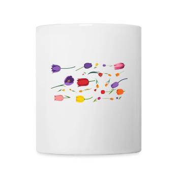 Flowers Spring Tulips - Mug - white - Front