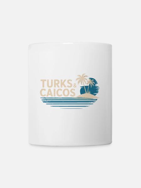 Turks- und Caicosinseln - Tasse - Weiß