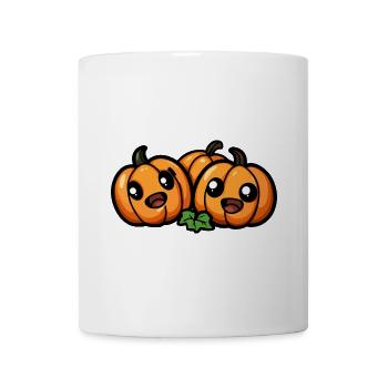 Pumpkin Halloween Cute Comic - Mug - white - Front