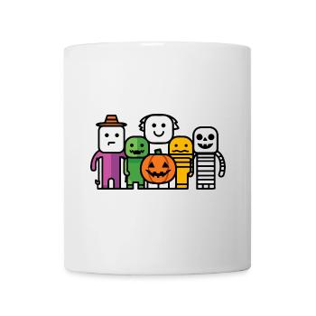 Halloween Party Comic - Mug - white - Front