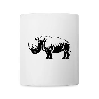 Nashorn - Tasse - Weiß - Vorne