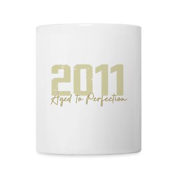 Original 2011 Retro 2011 Geburtstagsgeschenk 2011 - Tasse - Weiß - Vorne