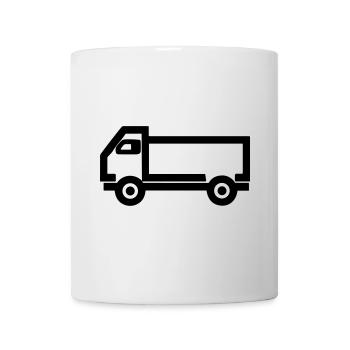 Camion - Mug blanc - blanc - Devant