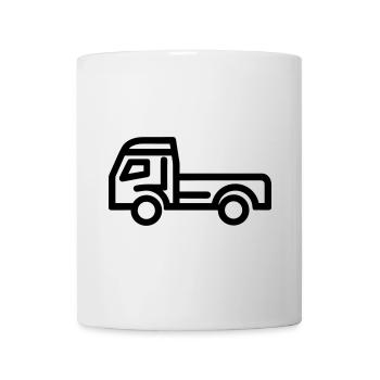 Camion - Mug blanc - blanc - Devant