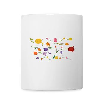 Flowers Tulips Spring - Mug - white - Front