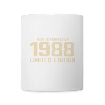 1988 Edition limitée 1988 Anniversaire 1988 Rétro - Mug blanc - blanc - Devant