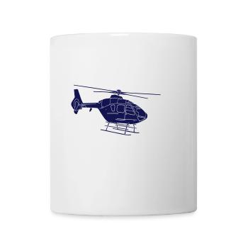 Hubschrauber 2 - Tasse - Weiß - Vorne