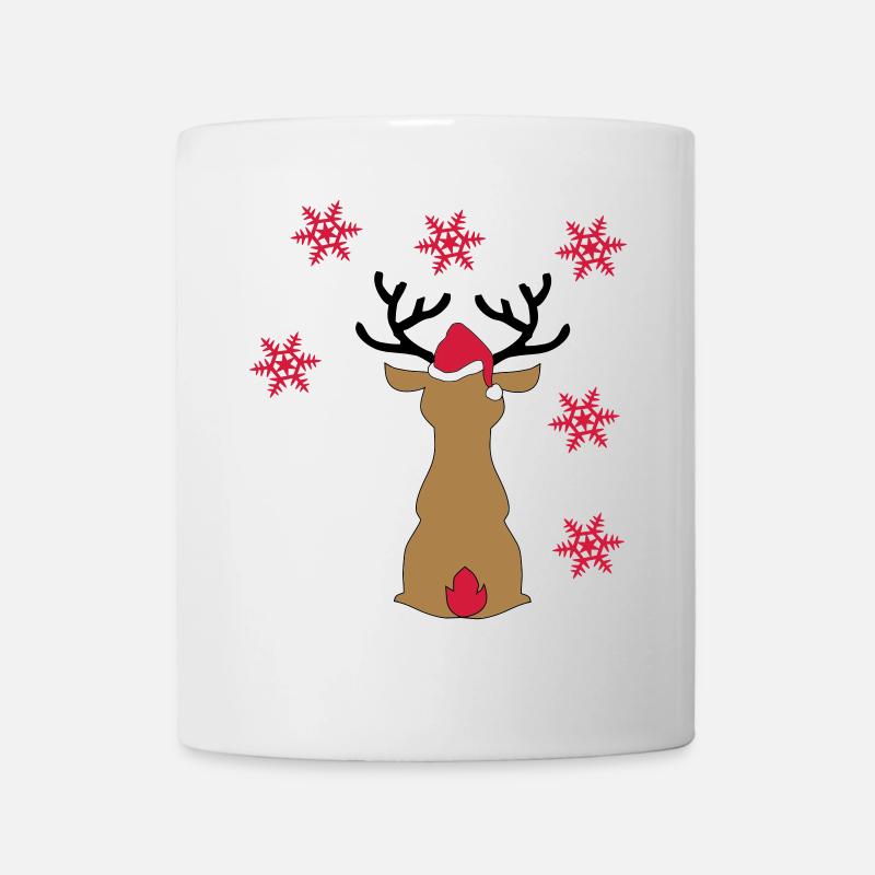 elch - Tasse - Weiß