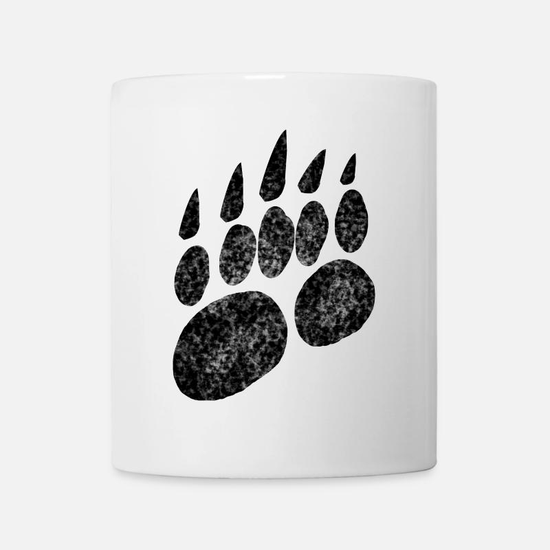 Patte d'ours patte d'ours - Mug blanc - blanc
