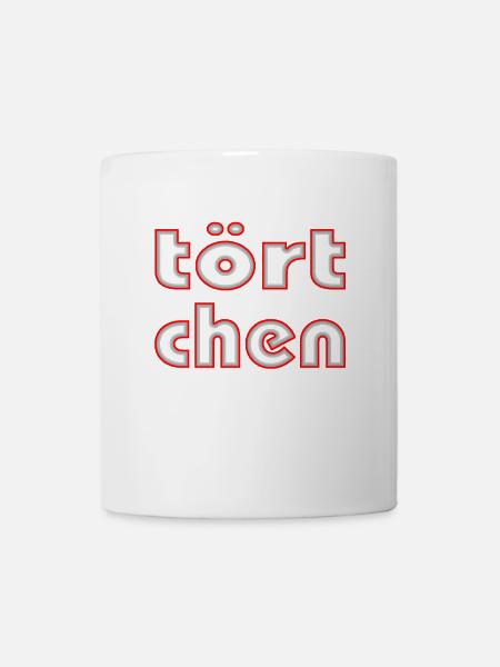 Törtchen - Tasse - Weiß