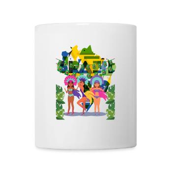 Brésil Carnaval Rio de Janeiro - Mug blanc - blanc - Devant