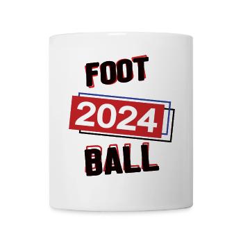 Football Spielerin Team Turnier Mannschaft 2024 - Tasse - Weiß - Vorne