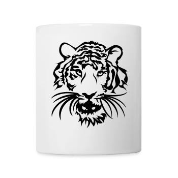 Tiger Tribal - Mug - white - Front