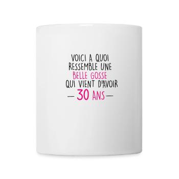 30 ans - femme - Mug blanc - blanc - Devant