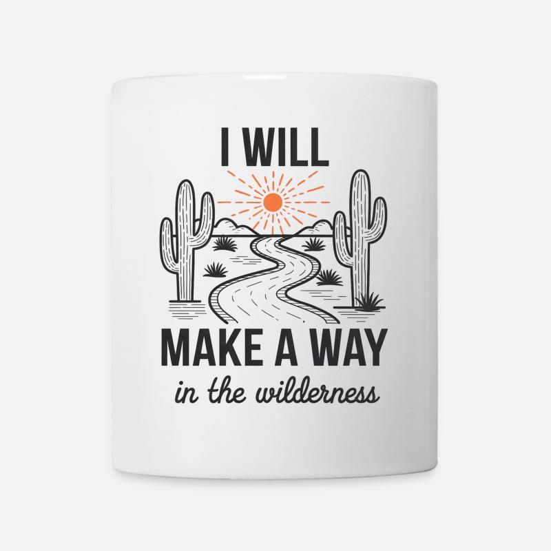 I will make a way | Spruc | Nature & Adventure - Mug - white