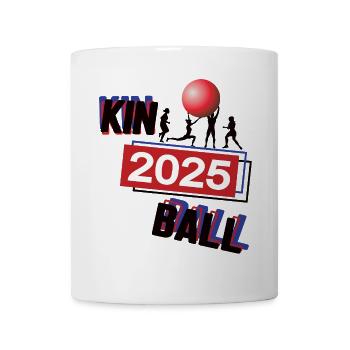 Kinball Spielerin Team Turnier Mannschaft 2025 - Tasse - Weiß - Vorne