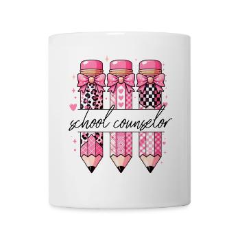 Conseil Scolaire Coquette Conseiller Scolaire - Mug blanc - blanc - Devant