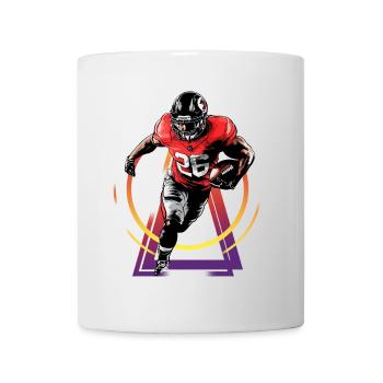 Joueur de football américain USA America Sports - Mug blanc - blanc - Devant