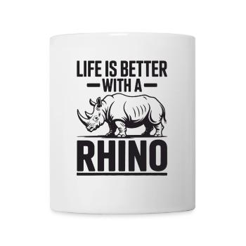 Rhinoceros - Mug - white - Front