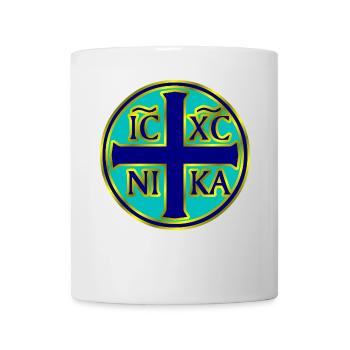 IC XC NIKA-Symbol - Tasse - Weiß - Vorne