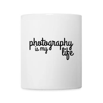 photography is my life - Mug - white - Front