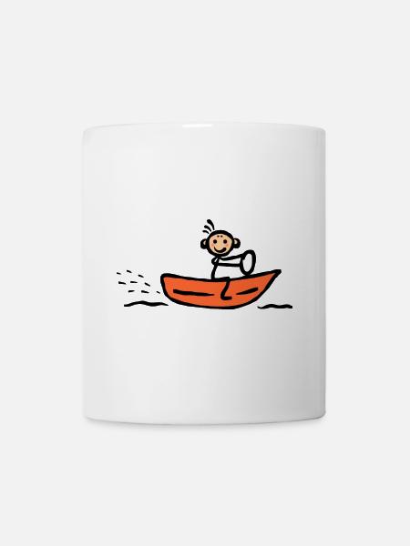 Wassersport Ski Jetski fahren Motorboot - Tasse - Weiß