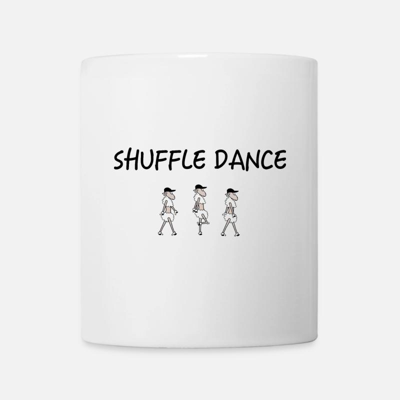 Shuffle Dance Dance - Mug blanc - blanc