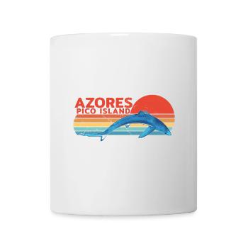 Blue Shark Azores Pico Island - Mug - white - Front