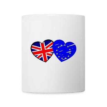 The British and the Europeans - Mug - white - Front