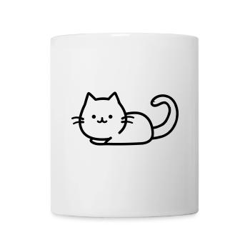 Katze - Tasse - Weiß - Vorne
