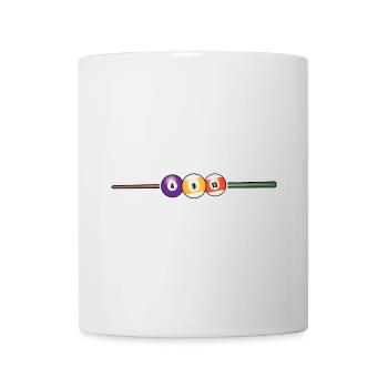 Ich liebe es, den Tisch zu führen - Tasse - Weiß - Vorne