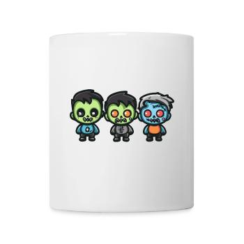 Zombies Halloween Cute Comic - Mug - white - Front
