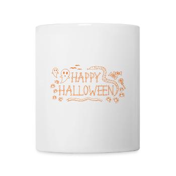 Joyeux Halloween Costume Halloween Fête Drôle - Mug blanc - blanc - Devant