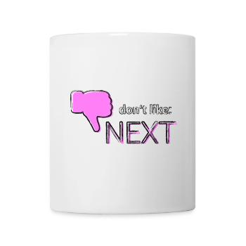 Don't like: Next - Tasse - Weiß - Vorne