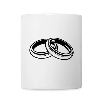 Symbole des alliances - Mug blanc - blanc - Devant