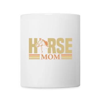 Horse Mom - Tasse - Weiß - Vorne