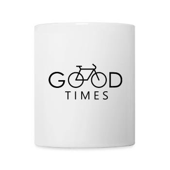 Good times with Bicycle Bike ride Fahrrad - Mug - white - Front