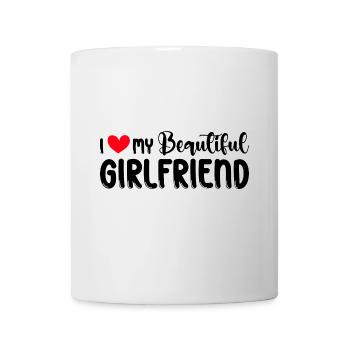 Paare Liebe Herz Freund Geschenkidee Beziehung - Tasse - Weiß - Vorne
